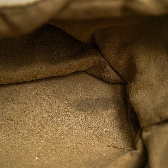 Emma Fox Metallic Hobo Bag With Gold Tone Studs - Picture 9 of 9